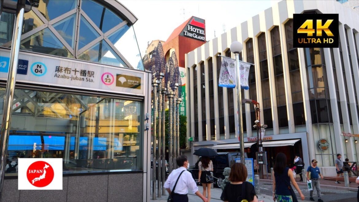 Travel around Japan 麻布十番駅ってこんな街！東京で華やかで落ち着いた雰囲気のセレブ街を散歩してみた！
