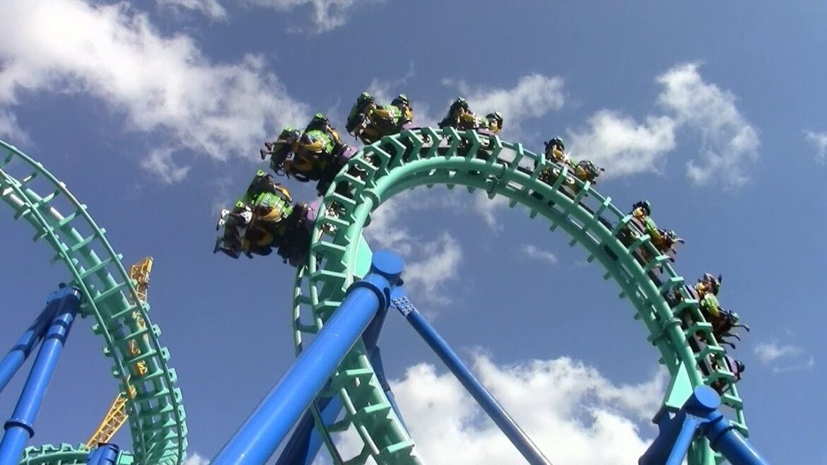 Stinger off-ride HD Dorney Park