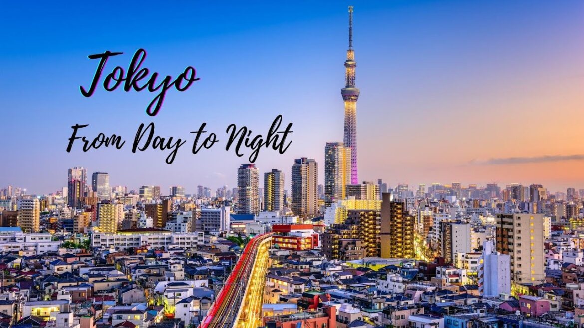 Time-lapse Travel - Tokyo from Day to Night - Japan