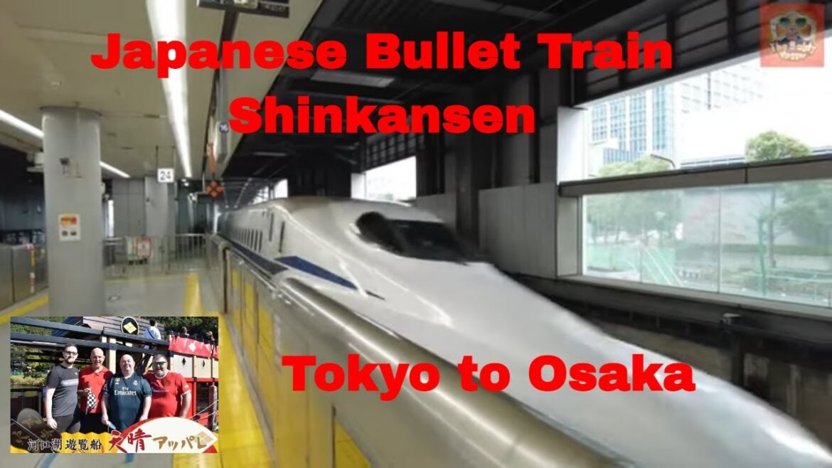 Tokyo to Osaka - Bullet Train/Shinkansen Vlog 3