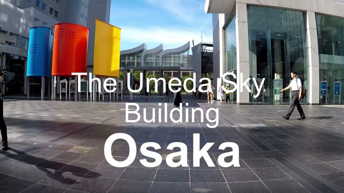 A trip to the Umeda Sky Observation Deck, Osaka, Japan.