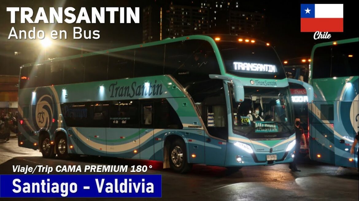 Viaje TRANSANTIN PREMIUM SANTIAGO – VALDIVIA en bus Busscar Vissta Buss DD Volvo | Ando en Bus Viaje TRANSANTIN PREMIUM SANTIAGO - VALDIVIA en bus Busscar Vissta Buss DD Volvo | Ando en Bus