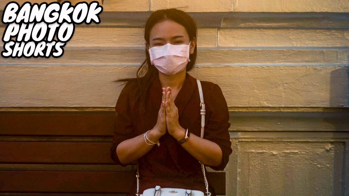 Wat Saket Prayer Bangkok Old Town (Street Photography POV)