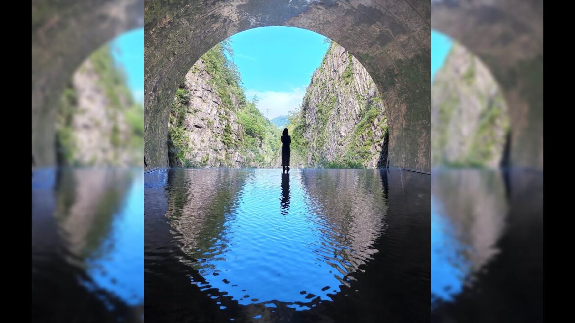 【VR 360°】Travel in 清津峡 - 日本．新潟