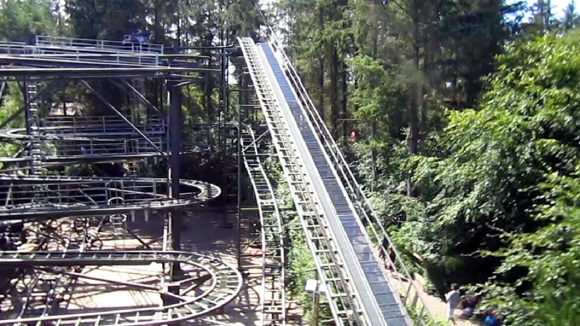 Flagermusen on-ride HD POV Fårup Sommerland Flagermusen on-ride HD POV Fårup Sommerland