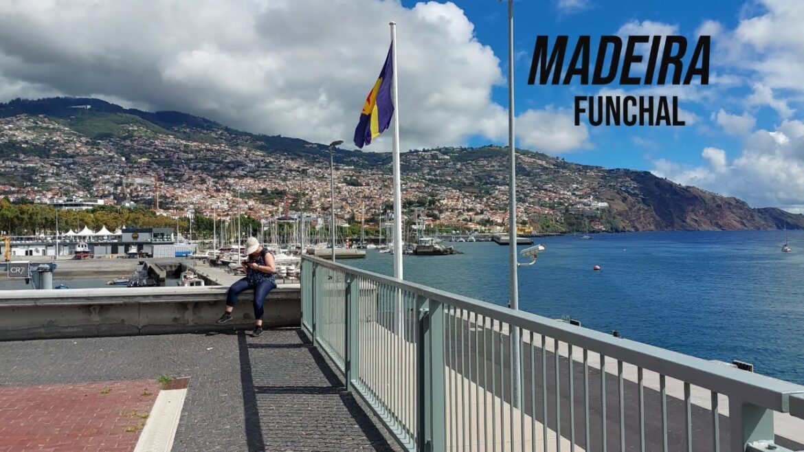 Funchal, Madeira, Portugal 2022 | City Walk With Natural Sounds [4K]