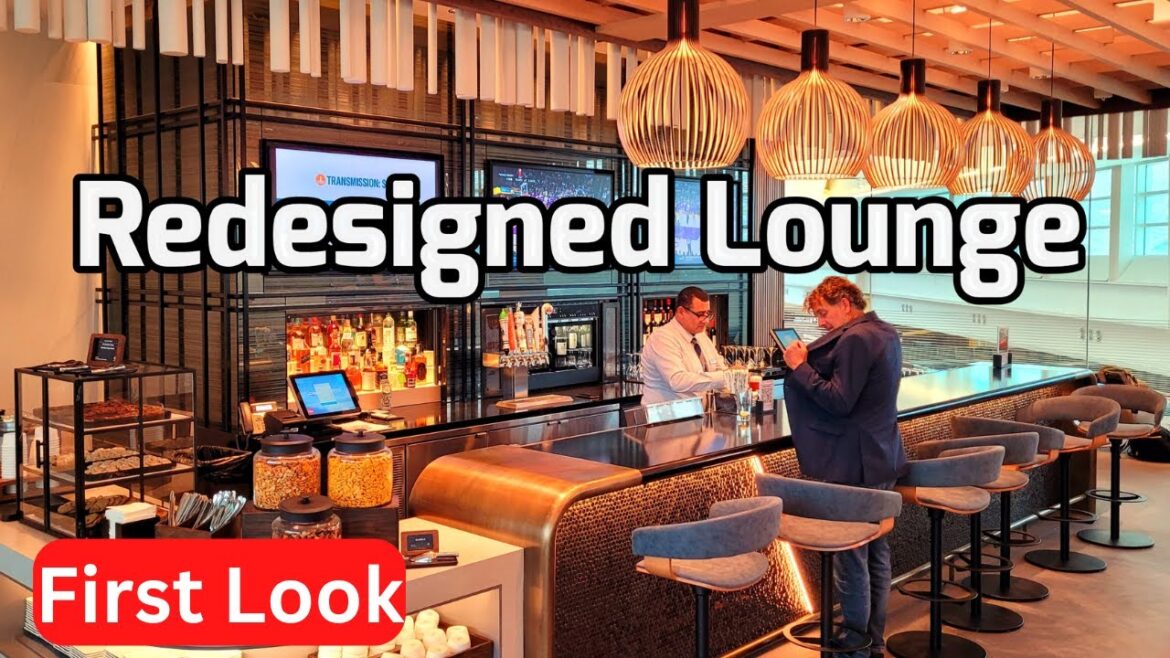 The World's Newest Airport Lounge is Stunning!! The World's Newest Airport Lounge is Stunning!!