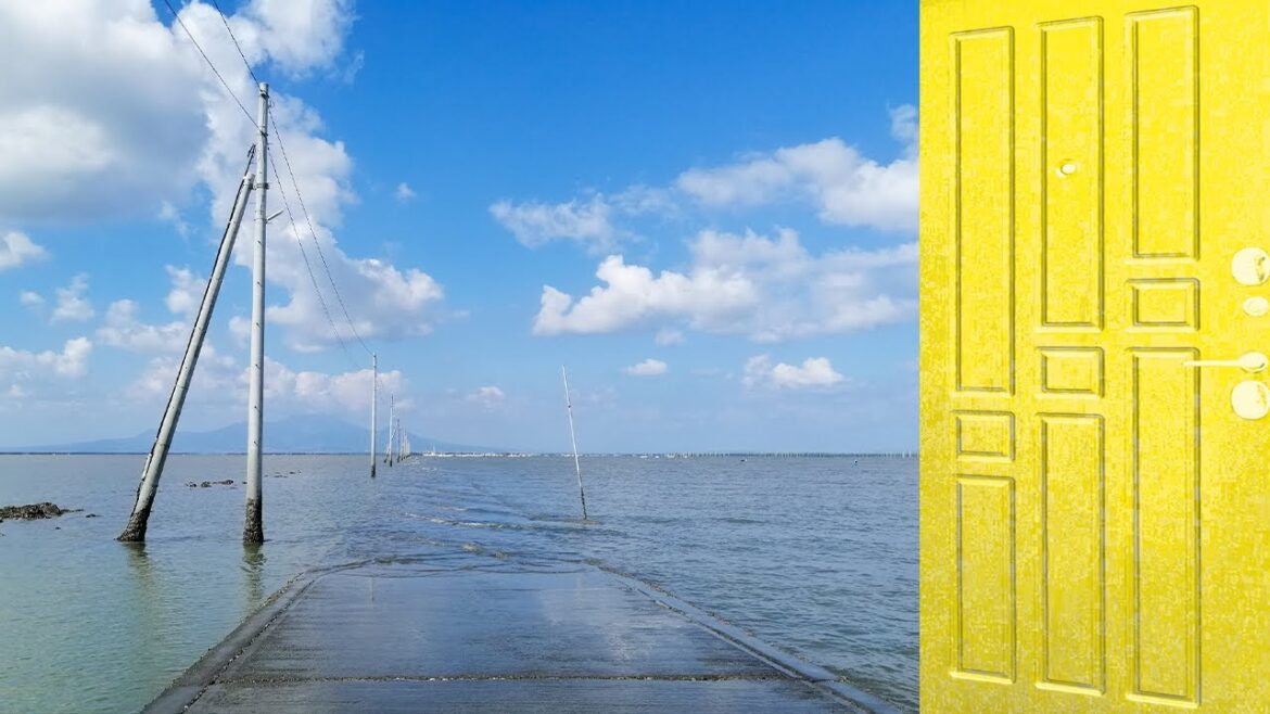 The road into the abyss of the ocean