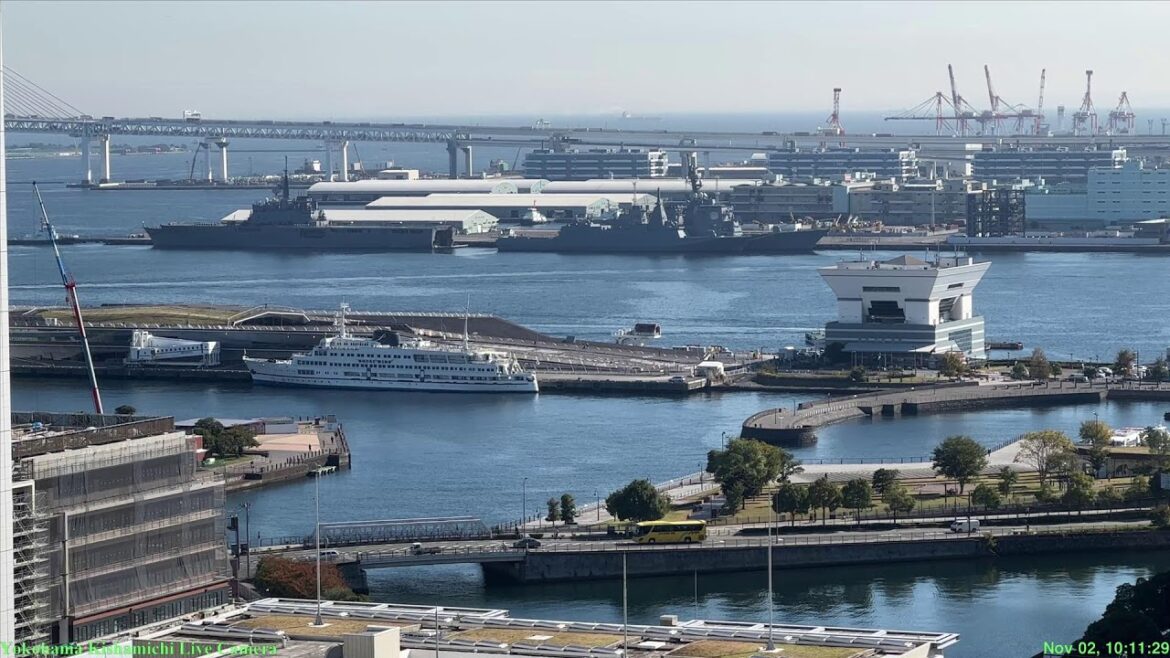 🔴Live Cam Yokohama Japan /横浜汽車道ライブカメラ 大さん橋 :2 Nov 2022 🔴Live Cam Yokohama Japan /横浜汽車道ライブカメラ 大さん橋 :2 Nov 2022