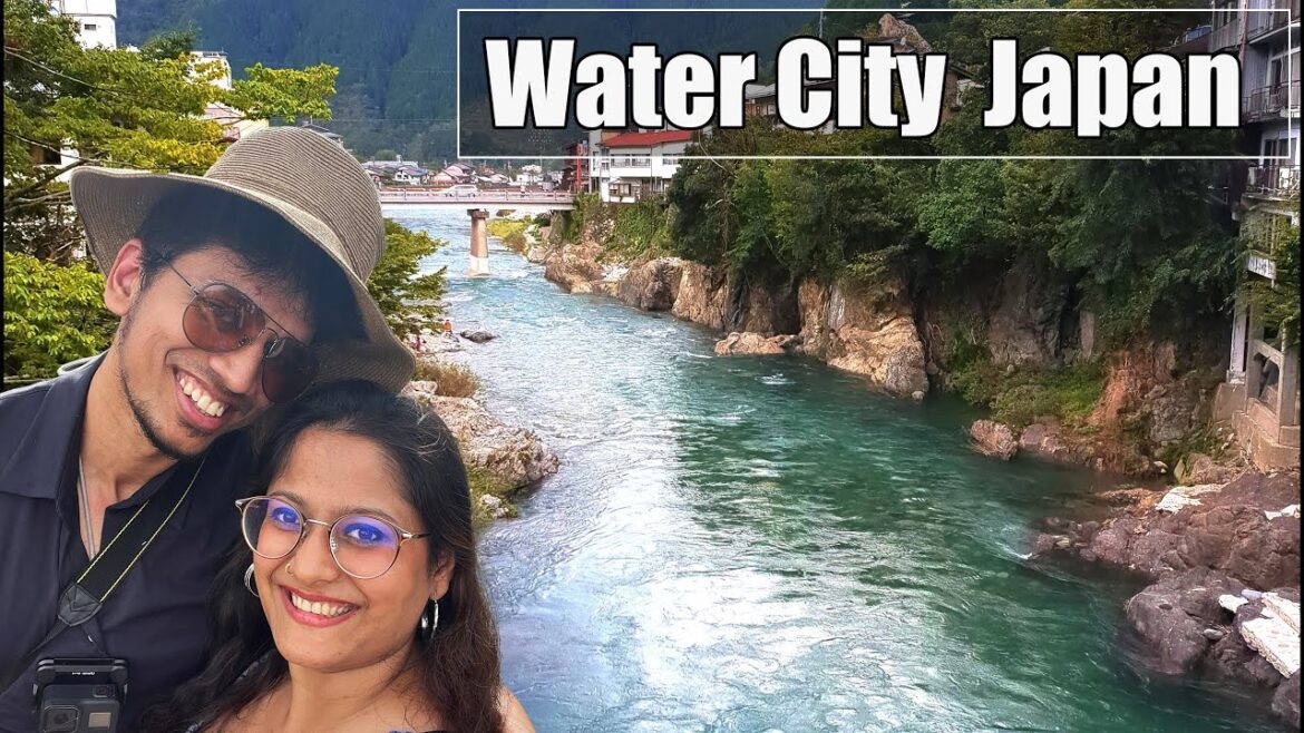 Fake food making in japan ! gujo hachiman ! The water city ! chalo chalte hai ! Indian in japan