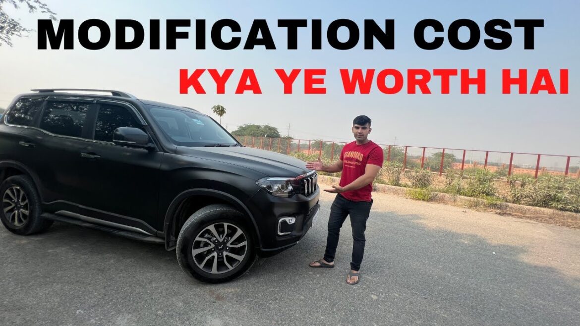 SCORPIO N MODIFICATION COST