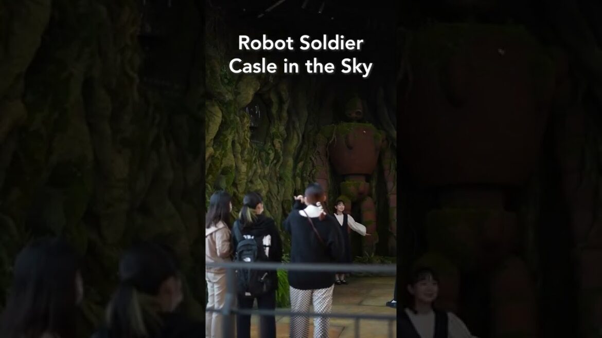 【💖Ghibli Park🐱】Robot Soldier Castle in the Sky in Ghibli Park【Nagoya 】Japan 나고야 นาโกย่า #shorts 【💖Ghibli Park🐱】Robot Soldier Castle in the Sky in Ghibli Park【Nagoya 】Japan 나고야 นาโกย่า #shorts