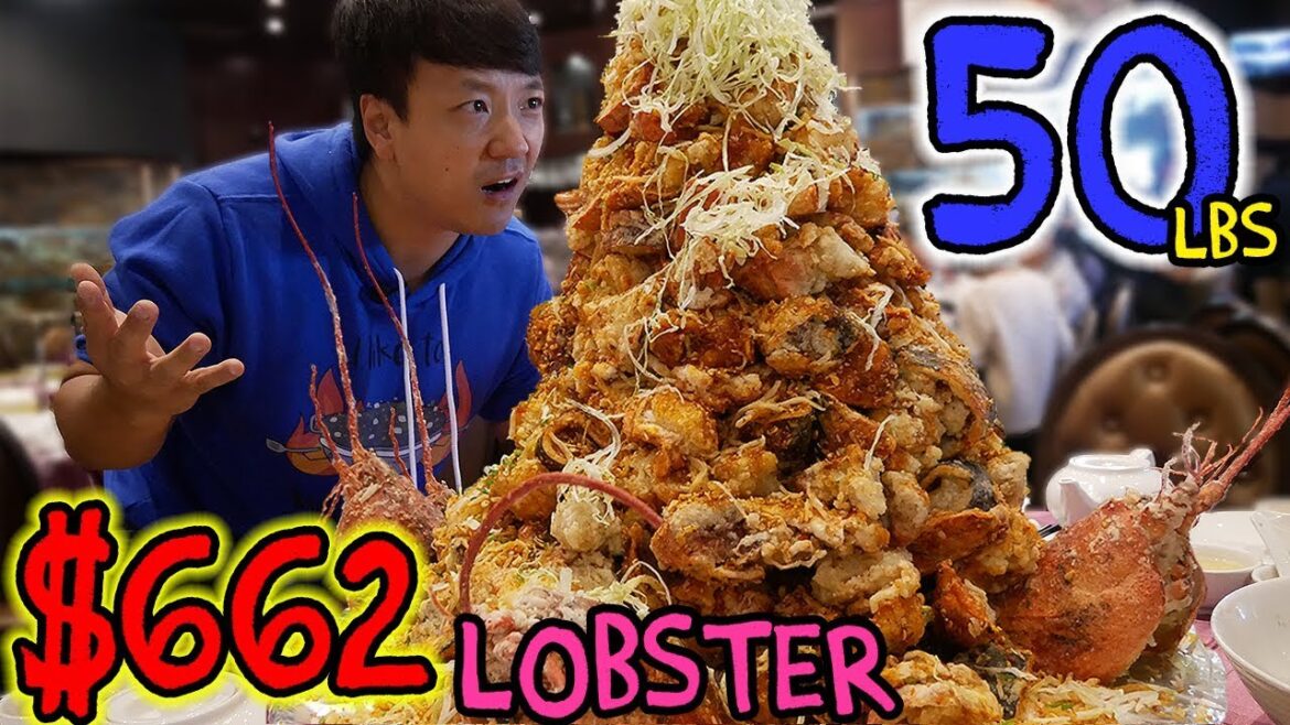 $662 MONSTER Lobster MOUNTAIN: 50 Pounds!!!