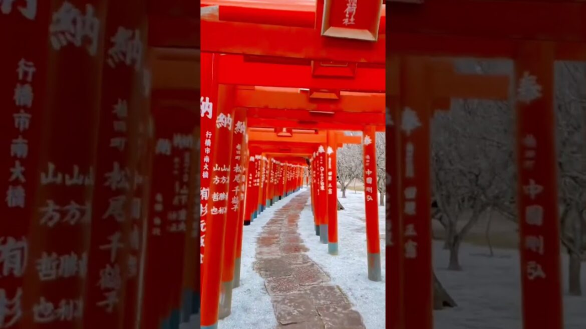 Japanese scene.鳥居潜。