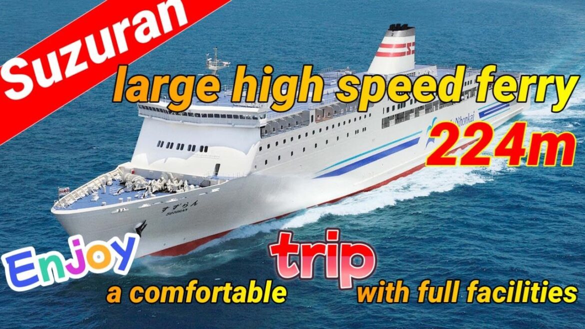 [Large ferry with a total length of 224.5m] Lots of attractive facilities! ! Shin Nihonkai Ferry