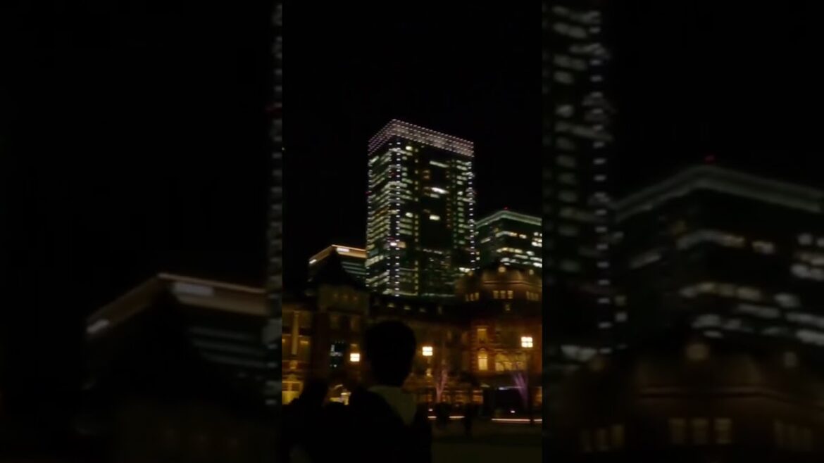 Tokyo Station Light up 2021 tour!