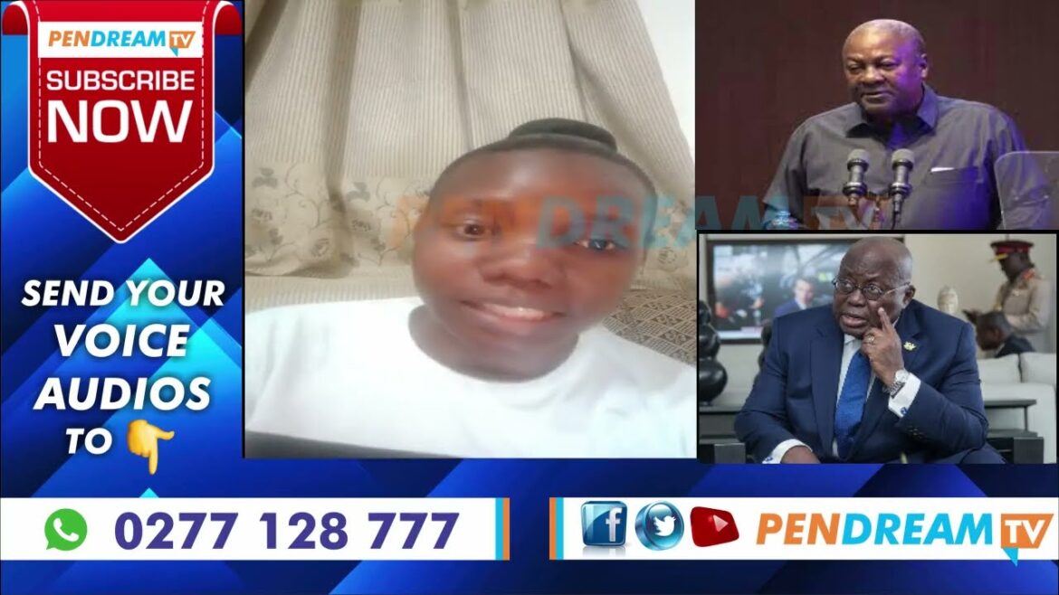 This Lady Is Deep And Intelligent, Picks On Akuffo Addo And Mahama, The Difference Is Clear This Lady Is Deep And Intelligent, Picks On Akuffo Addo And Mahama, The Difference Is Clear