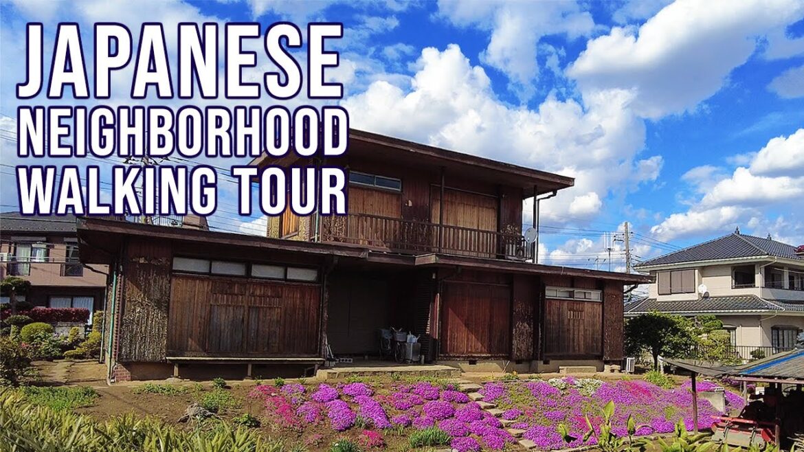 Beautiful Neighborhood Walk - Matsudo, Chiba Prefecture | JAPAN WALKING TOURS