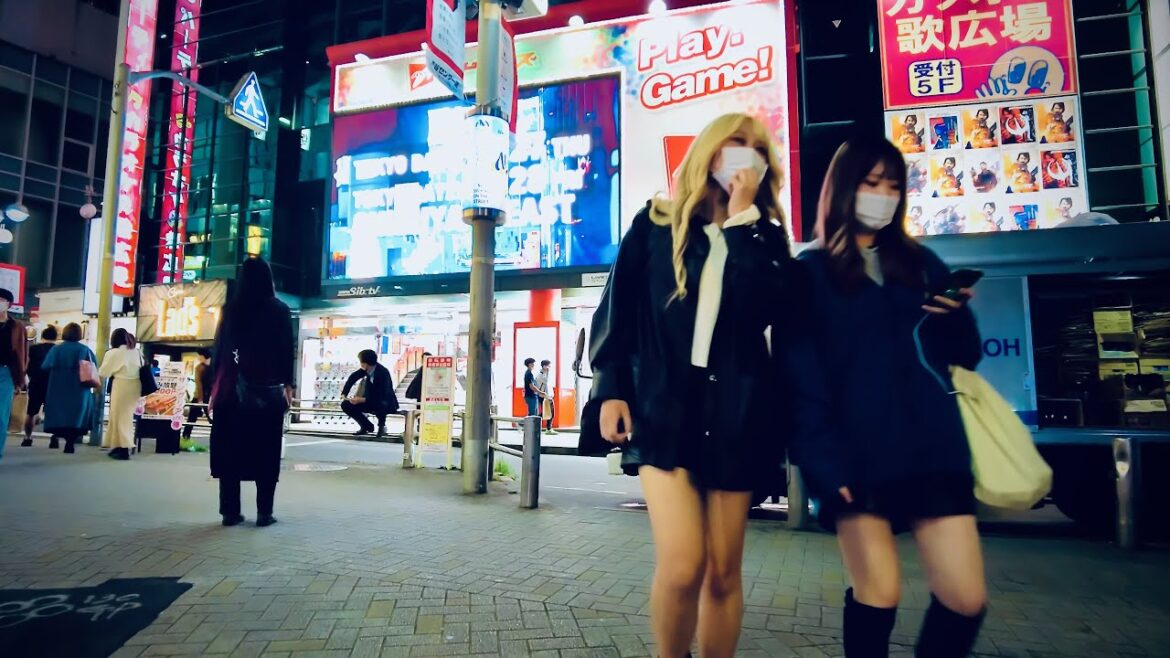 【渋谷】Tokyo Night Walk - Shibuya (▶ 64 min) | 4K 東京散歩 October, 2022