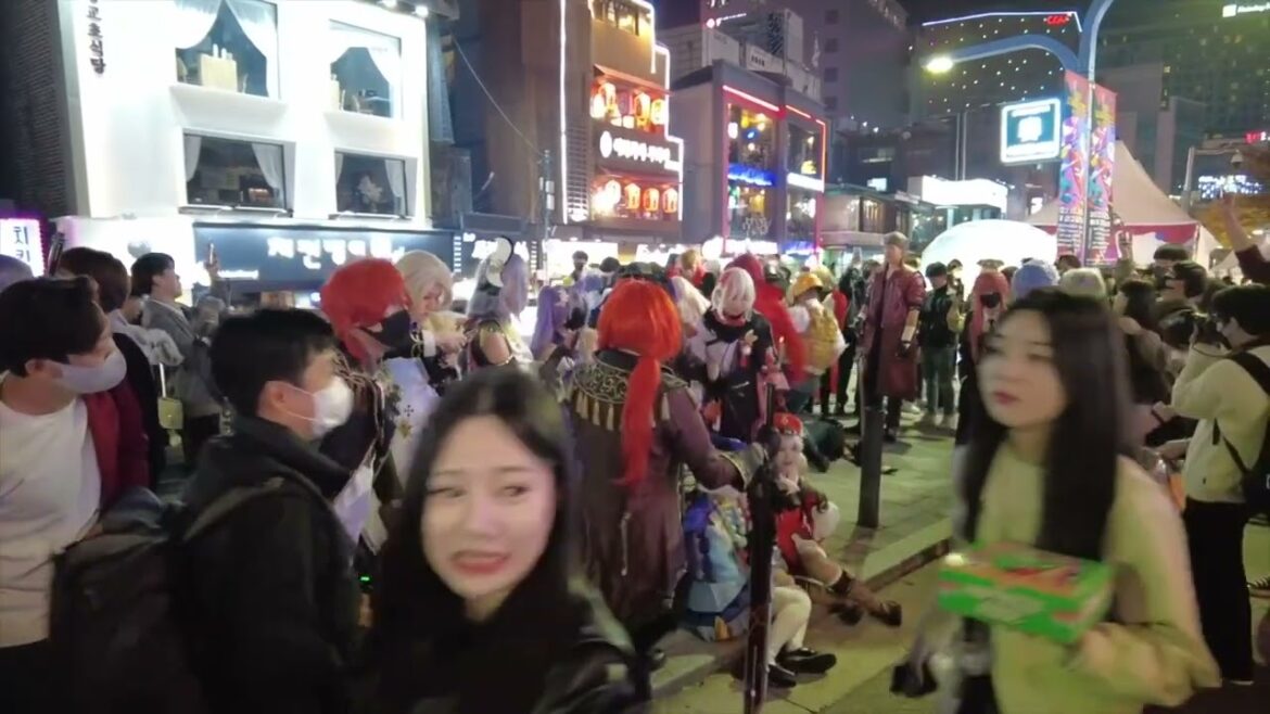 Seoul Halloween 2022 – Crazy Hongdae Street night walking tour Trailer Seoul Halloween 2022 - Crazy Hongdae Street night walking tour Trailer