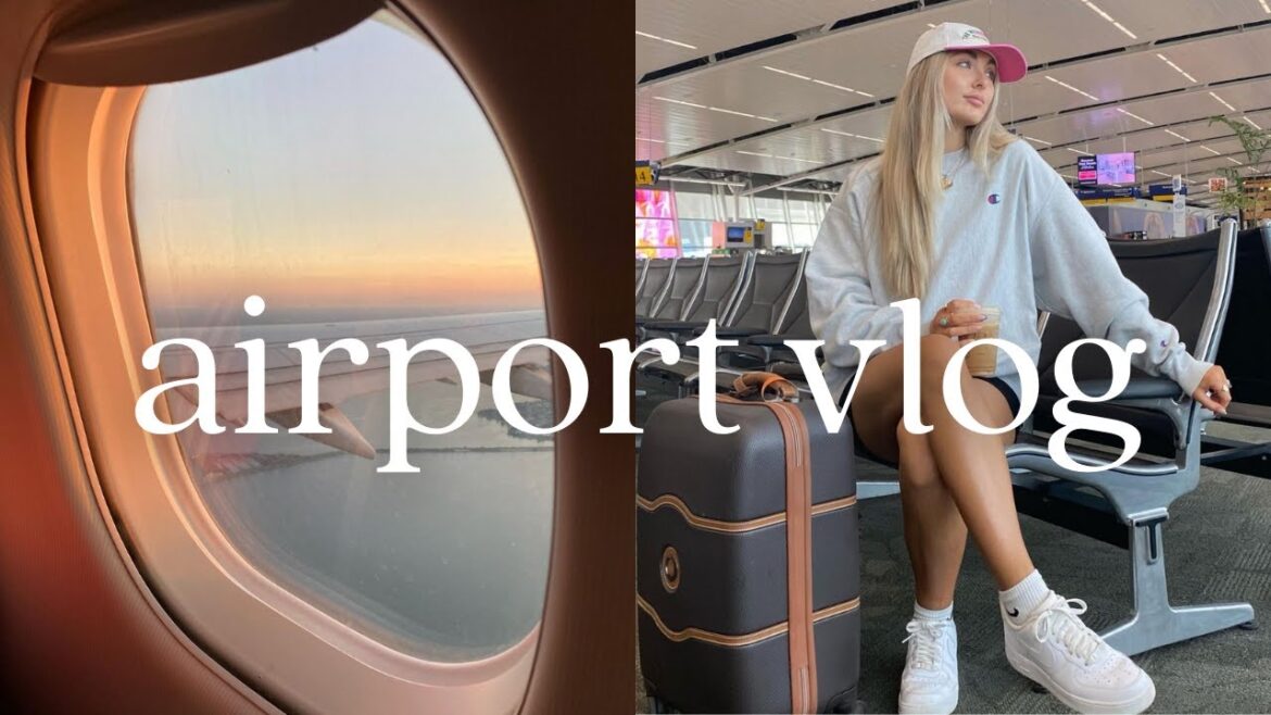 TRAVEL DAY VLOG | airport outfit + whats in my travel bag TRAVEL DAY VLOG | airport outfit + whats in my travel bag