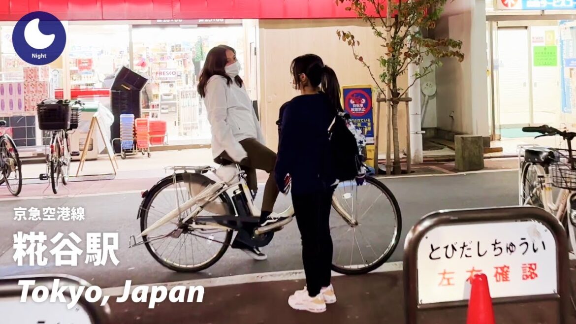 ⁴ᴷ Tokyo: Kojiya Station (糀谷駅)  / The Keikyu Airport Line : Japan Walking Tour 2022