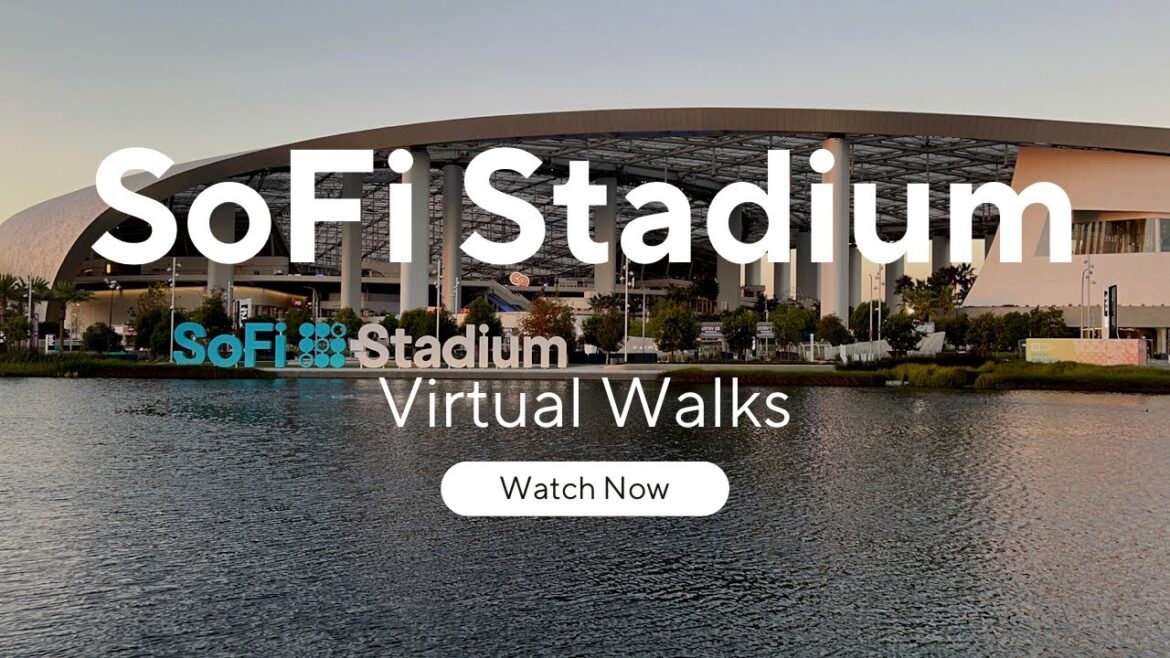 SoFi Stadium Walking Tour at Sunset | Inglewood California SoFi Stadium Walking Tour at Sunset | Inglewood California