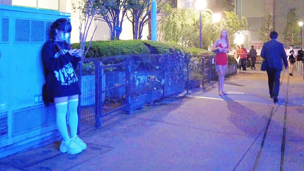 [4K] KABUKICHO Street Girls, Tokyo Nightlife, Shinjuku, Japan, 2022,歌舞伎町