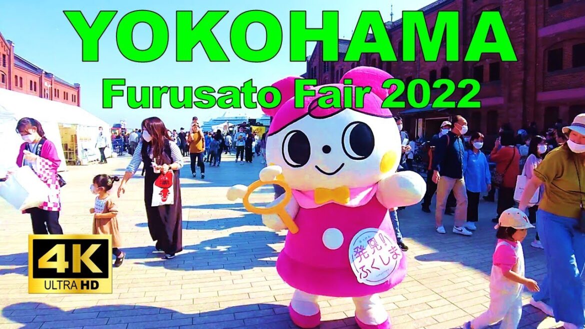 【4K】Yokohama Walking Tour – Furusato Fair 2022 【4K】Yokohama Walking Tour - Furusato Fair 2022