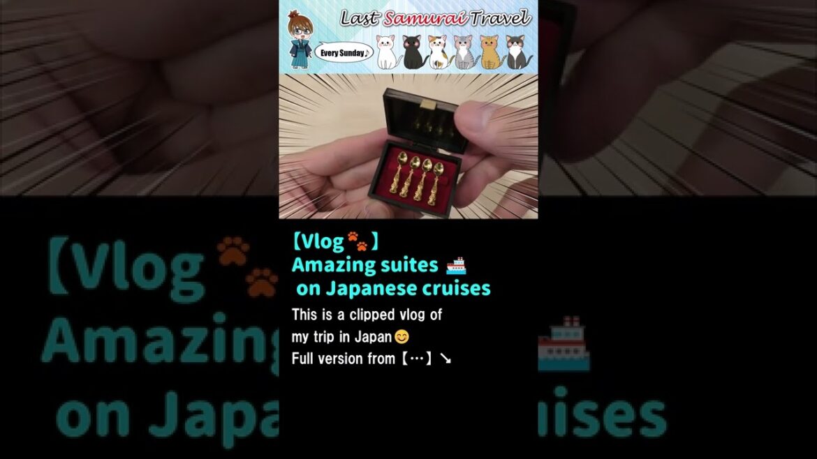 【Vlog🐾】Amazing suites on Japanese ferries🚢🥩🍴🛌🚿#short