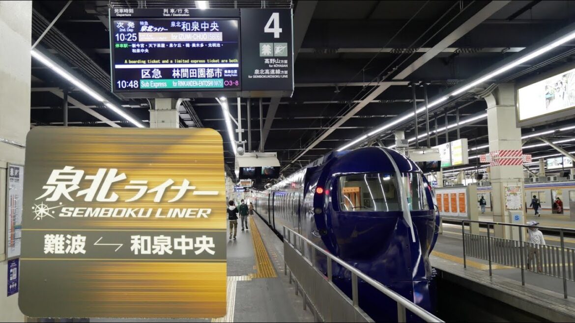 【車窓&車内放送】南海50000系ラピートによる泉北ライナー(南海なんば→和泉中央) 【車窓&車内放送】南海50000系ラピートによる泉北ライナー(南海なんば→和泉中央)