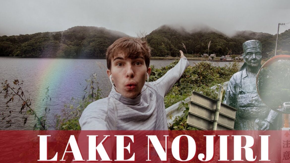 Running 10 MILES around Lake Nojiri  野尻湖 | Japan Autumn 4K !!!