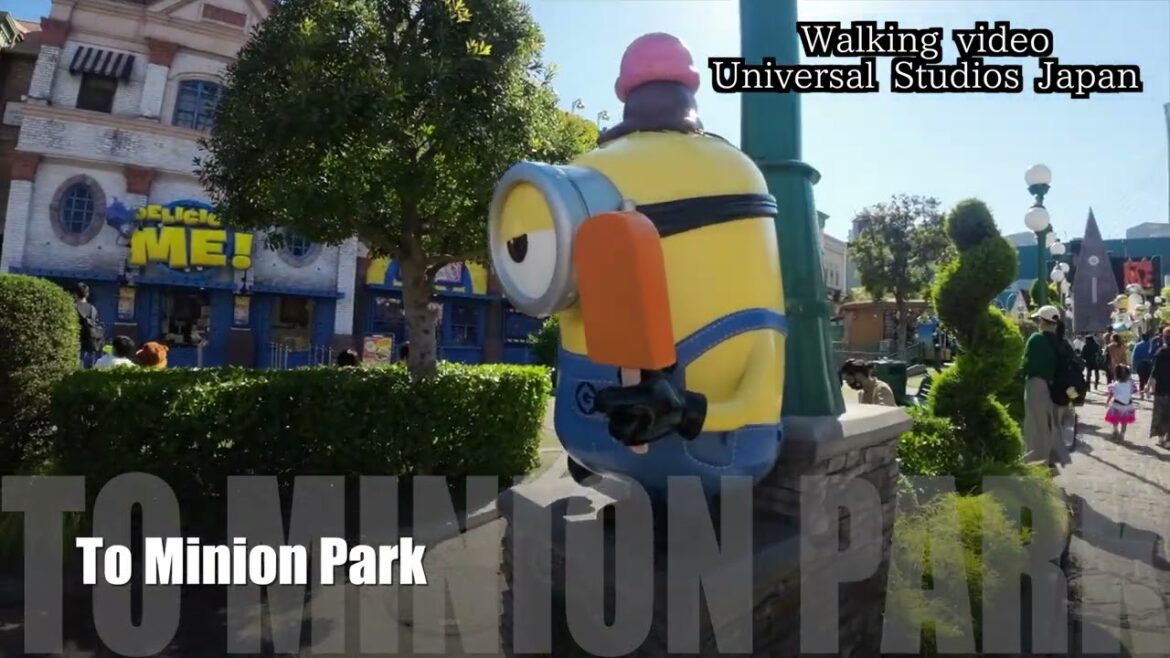 October 2022　Universal Studios Japan Walking Video #USJ #osaka #Japan