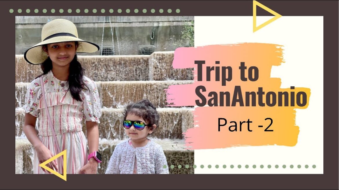 Trip to SanAntonio part-2/Riverwalk/Alamo/Japanese tea garden