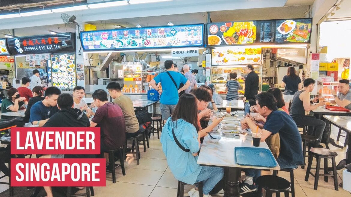 🇸🇬 Taking a Stroll in Lavender Singapore Neighborhood | Life in Singapore - Oct 2022 [4K HDR]