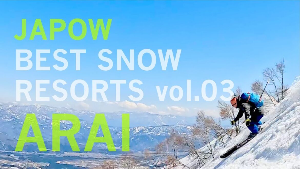 “LOTTE ARAI RESORT” Best Japow Snow Resorts vol.3 / One minute movie