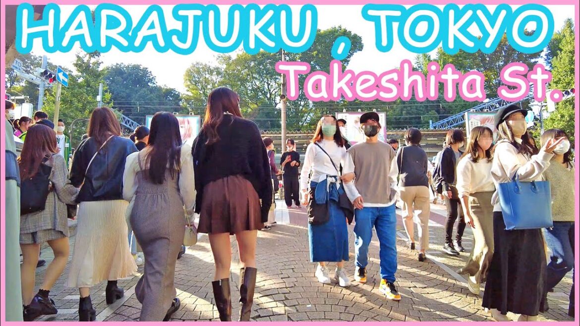 Harajuku walk , Takeshita Street Harajuku walk , Takeshita Street