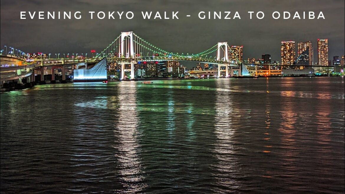 My Viewers Made Me Walk from Ginza to Odaiba (and I Loved it!) – Tokyo Evening Walk My Viewers Made Me Walk from Ginza to Odaiba (and I Loved it!) - Tokyo Evening Walk