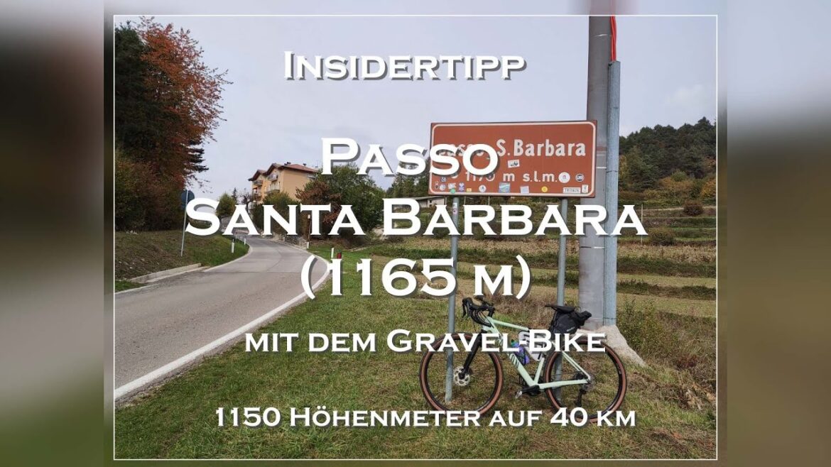 Insidertipp: Passo Santa Barbara (1165 m) mit dem Gravel-Bike | Herbst 2022 | Am Gardasee-Nordufer Insidertipp: Passo Santa Barbara (1165 m) mit dem Gravel-Bike | Herbst 2022 | Am Gardasee-Nordufer
