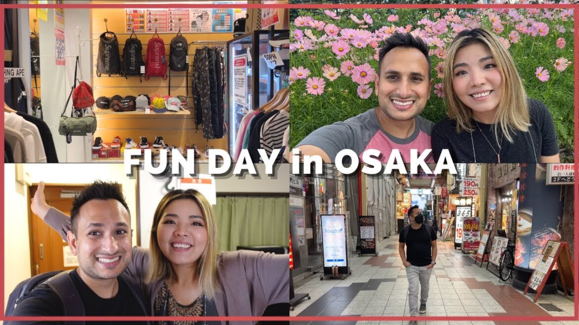 We explored the COOLEST Neighbourhoods in Osaka Japan We explored the COOLEST Neighbourhoods in Osaka Japan
