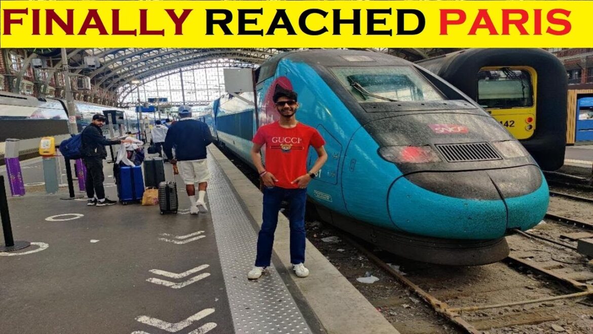 BULLET TRAIN TO PARIS FINALLY