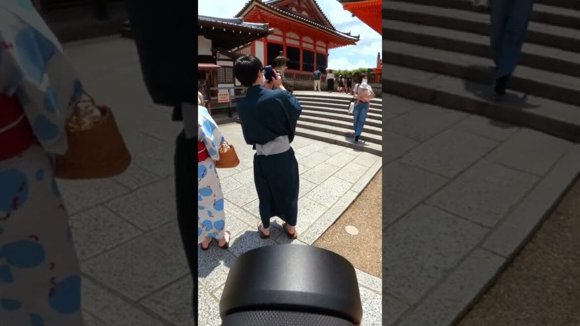 POV you are a photographer in Kyoto #shorts #photography #japan