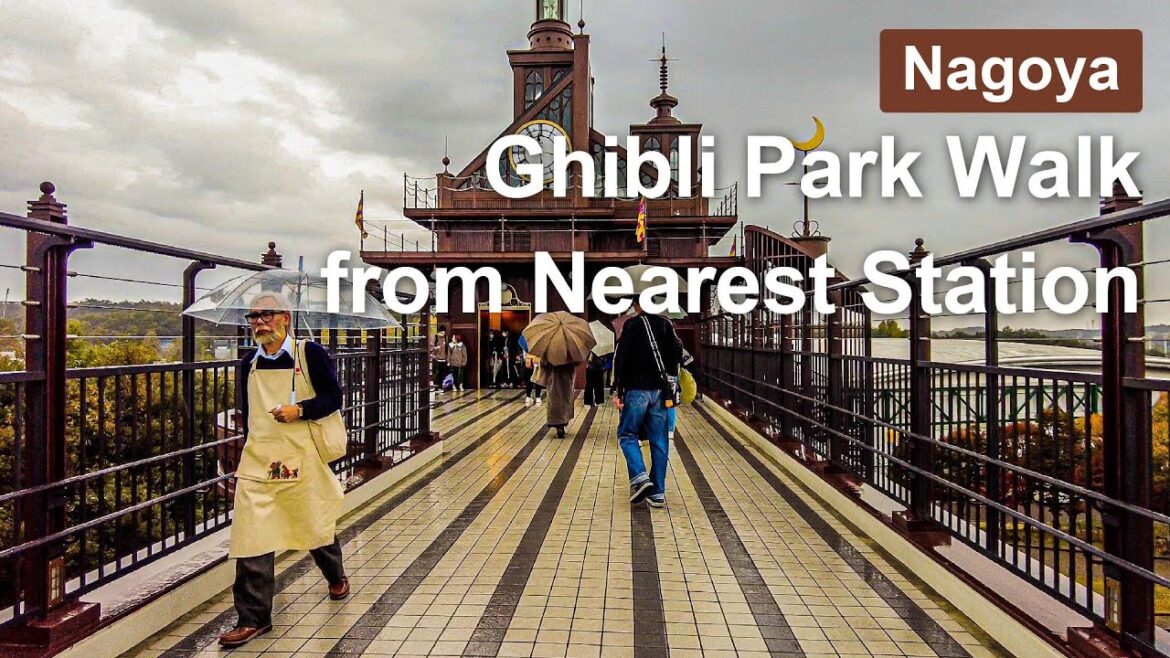 【💖Ghibli Park🐱】Opening Day Walking from Nearest Station to the Ghibli Park 【Nagoya 】ASMR 나고야 นาโกย่า 【💖Ghibli Park🐱】Opening Day Walking from Nearest Station to the Ghibli Park 【Nagoya 】ASMR 나고야 นาโกย่า
