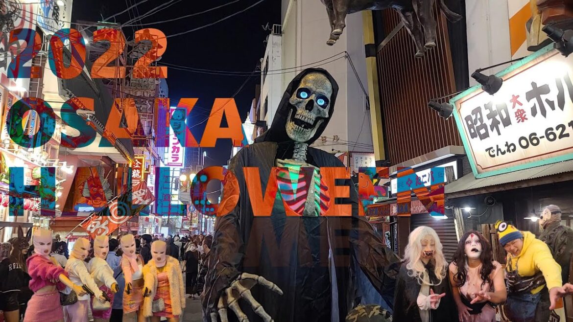 2022 Osaka Halloween 大阪道頓堀万圣节 ฮาโลวีน