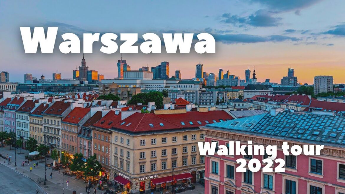 Warszawa Old Town | Walking tour 4K