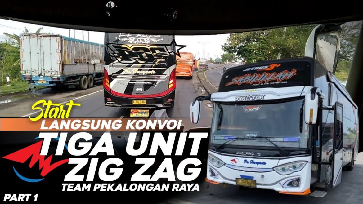 TRIP PO HARYANTO | START LANGSUNG KONVOI  ZIG ZAG TIGA WAYANG