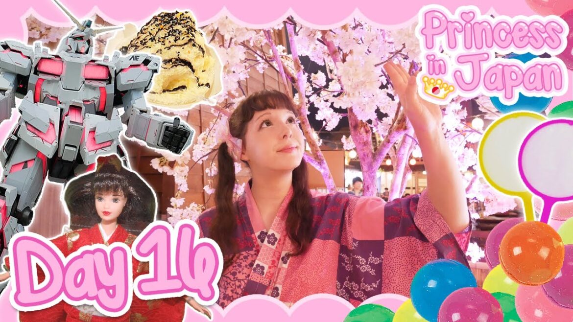 Dollhouse Café, GIANT Robots & Light-Up Spa! | Princess in Japan – Day 16 Dollhouse Café, GIANT Robots & Light-Up Spa! | Princess in Japan - Day 16
