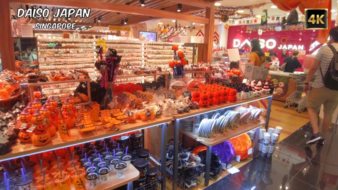 Daiso Japan in Marina Square | Travel Tour | Nov 2022 [4K]