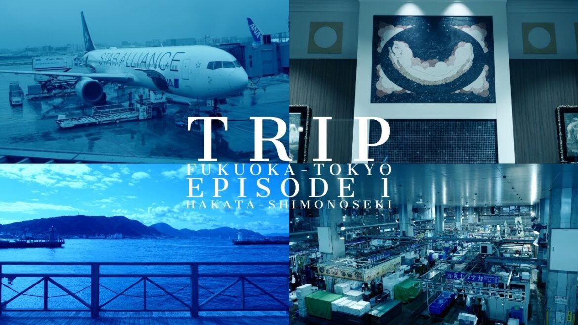 【TRIP VLOG】Fukuoka to Tokyo ep.1 | 九州から東京まで特急列車乗継&途中下車の旅 | 博多-下関 | 唐戸市場で朝食 | Hakata – Shimonoseki 【TRIP VLOG】Fukuoka to Tokyo ep.1 | 九州から東京まで特急列車乗継&途中下車の旅 | 博多-下関 | 唐戸市場で朝食 | Hakata - Shimonoseki
