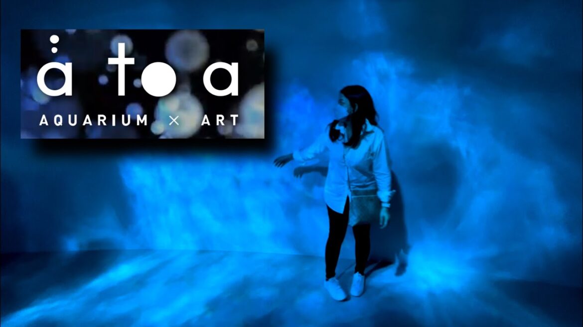 A fusion of Aquarium and Art/ Atoa,Kobe/Gie JapanTv Travel Vlog
